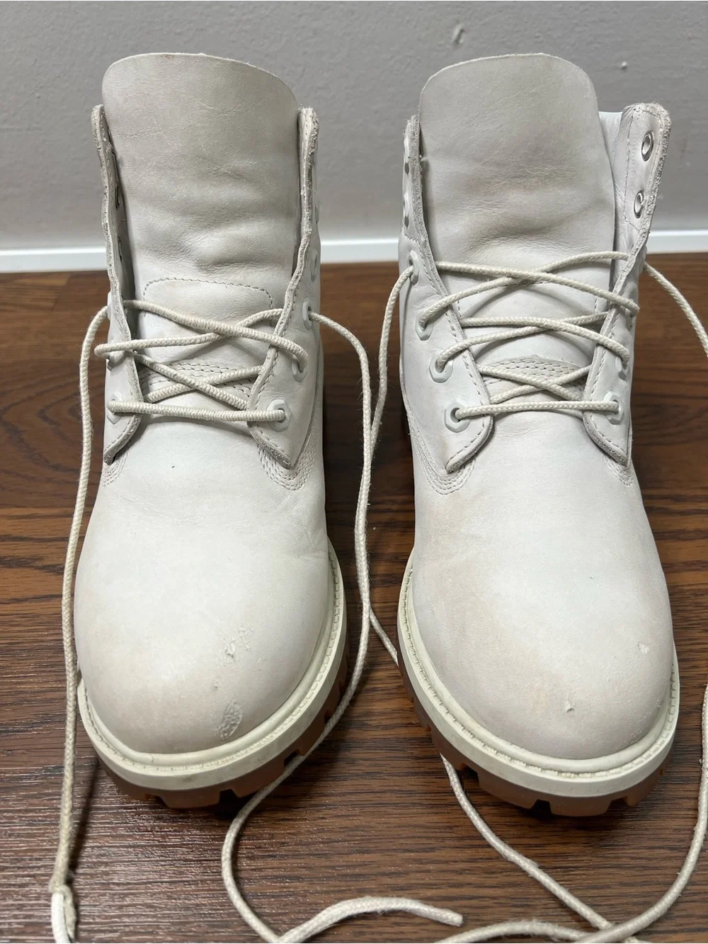 Timberland 6 Inch Premium 'Vaporous Grey' size Boys 6